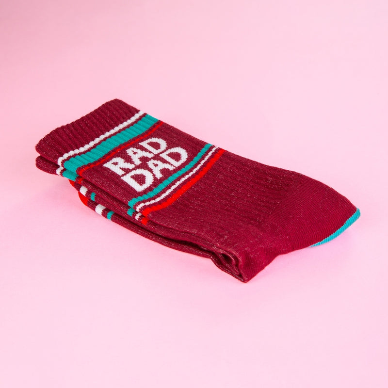 Rad Dad Gym Crew Socks-Socks-Vixen Collection, Day Spa and Women's Boutique Located in Seattle, Washington