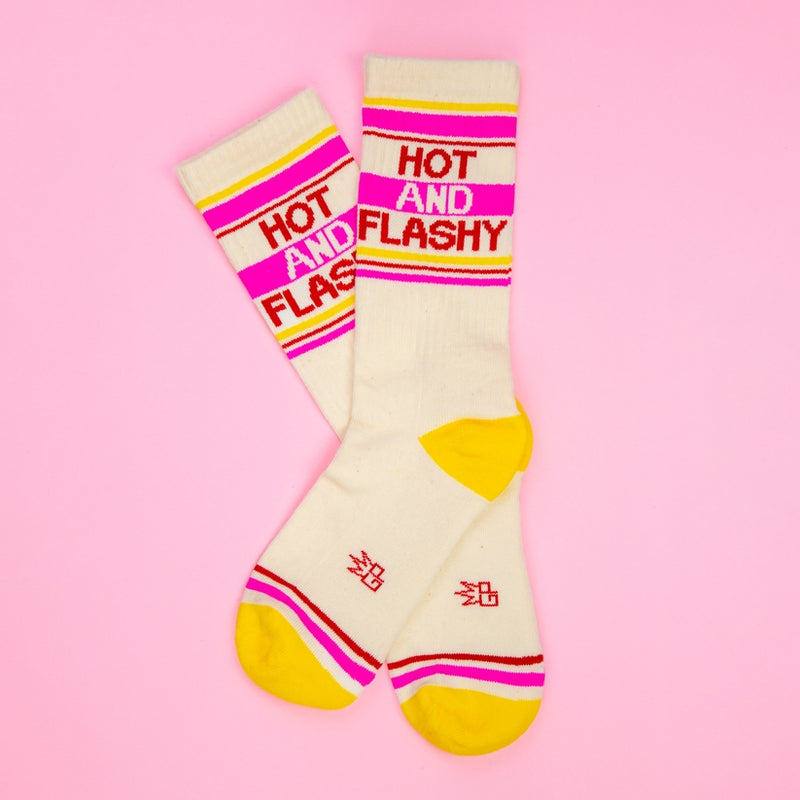 Hot and Flashy Gym Crew Socks-Socks-Vixen Collection, Day Spa and Women's Boutique Located in Seattle, Washington