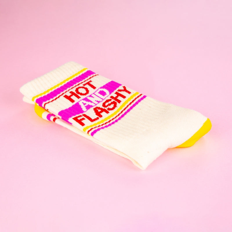 Hot and Flashy Gym Crew Socks-Socks-Vixen Collection, Day Spa and Women's Boutique Located in Seattle, Washington