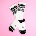 Trophy Husband Gym Crew Socks-Socks-Vixen Collection, Day Spa and Women's Boutique Located in Seattle, Washington