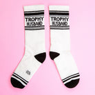 Trophy Husband Gym Crew Socks-Socks-Vixen Collection, Day Spa and Women's Boutique Located in Seattle, Washington