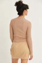 Daphne Mock Neck-Sweaters-Vixen Collection, Day Spa and Women's Boutique Located in Seattle, Washington