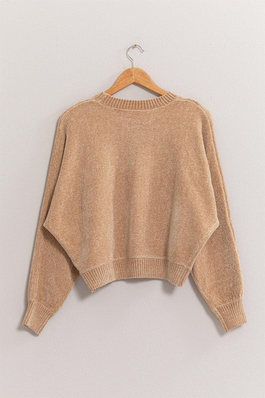 Suki Chenille Sweater-Sweaters-Vixen Collection, Day Spa and Women's Boutique Located in Seattle, Washington