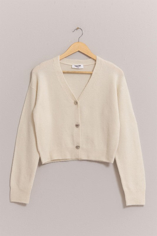 Heart You Cardigan-Sweaters-Vixen Collection, Day Spa and Women's Boutique Located in Seattle, Washington
