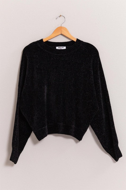 Drea Chenille Sweater-Sweaters-Vixen Collection, Day Spa and Women's Boutique Located in Seattle, Washington