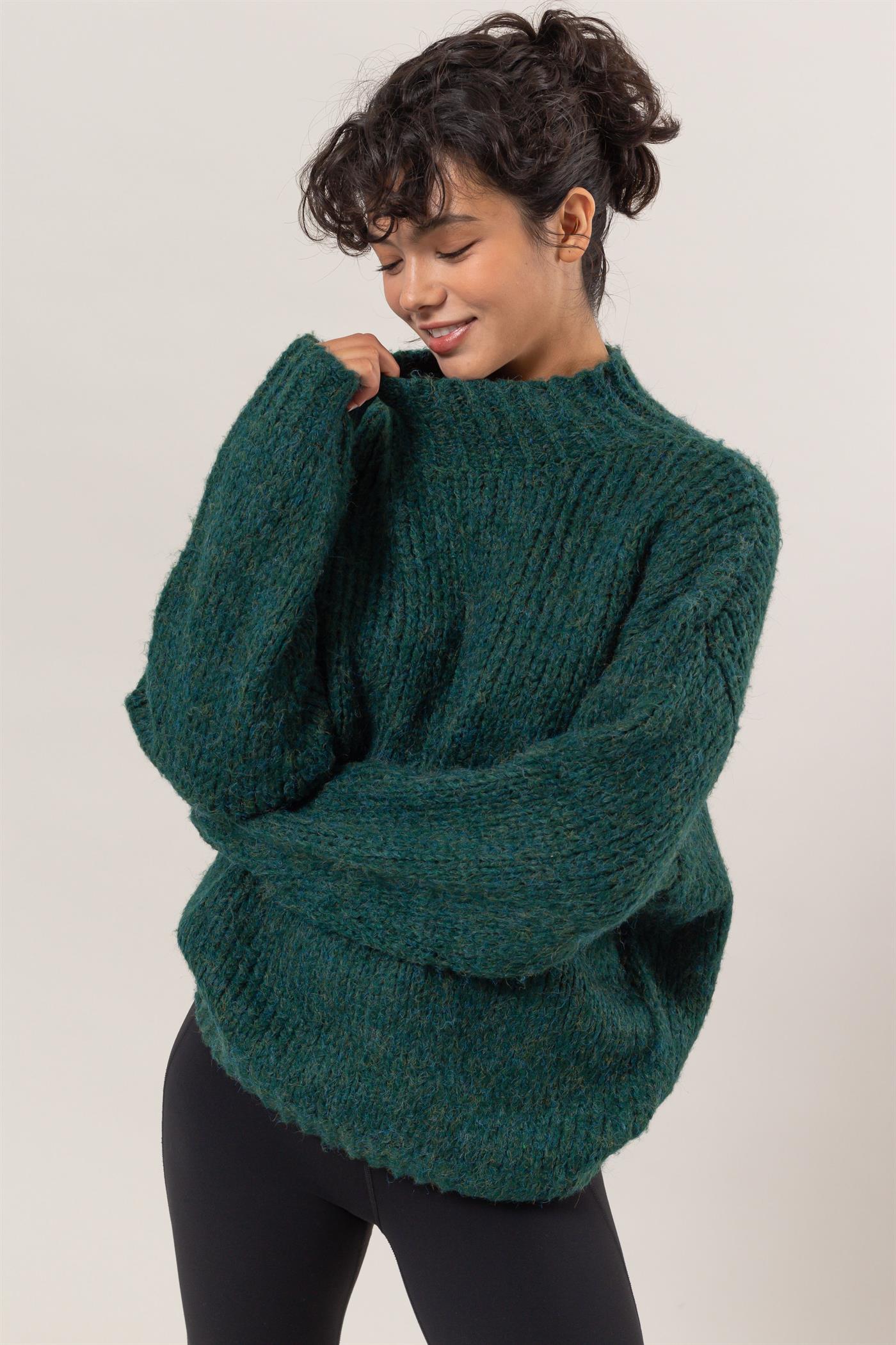 Mavis Oversized Sweater-Sweaters-Vixen Collection, Day Spa and Women's Boutique Located in Seattle, Washington