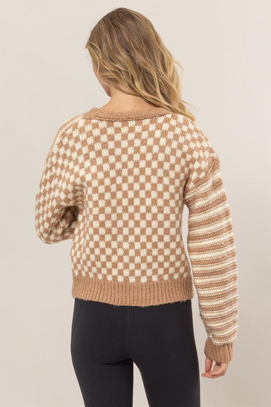 Sweet Side Button Down Cardigan-Sweaters-Vixen Collection, Day Spa and Women's Boutique Located in Seattle, Washington
