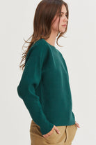 Moana Boat Neck Sweater-Sweaters-Vixen Collection, Day Spa and Women's Boutique Located in Seattle, Washington