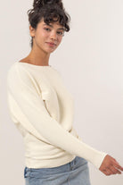 Moana Boat Neck Sweater-Sweaters-Vixen Collection, Day Spa and Women's Boutique Located in Seattle, Washington