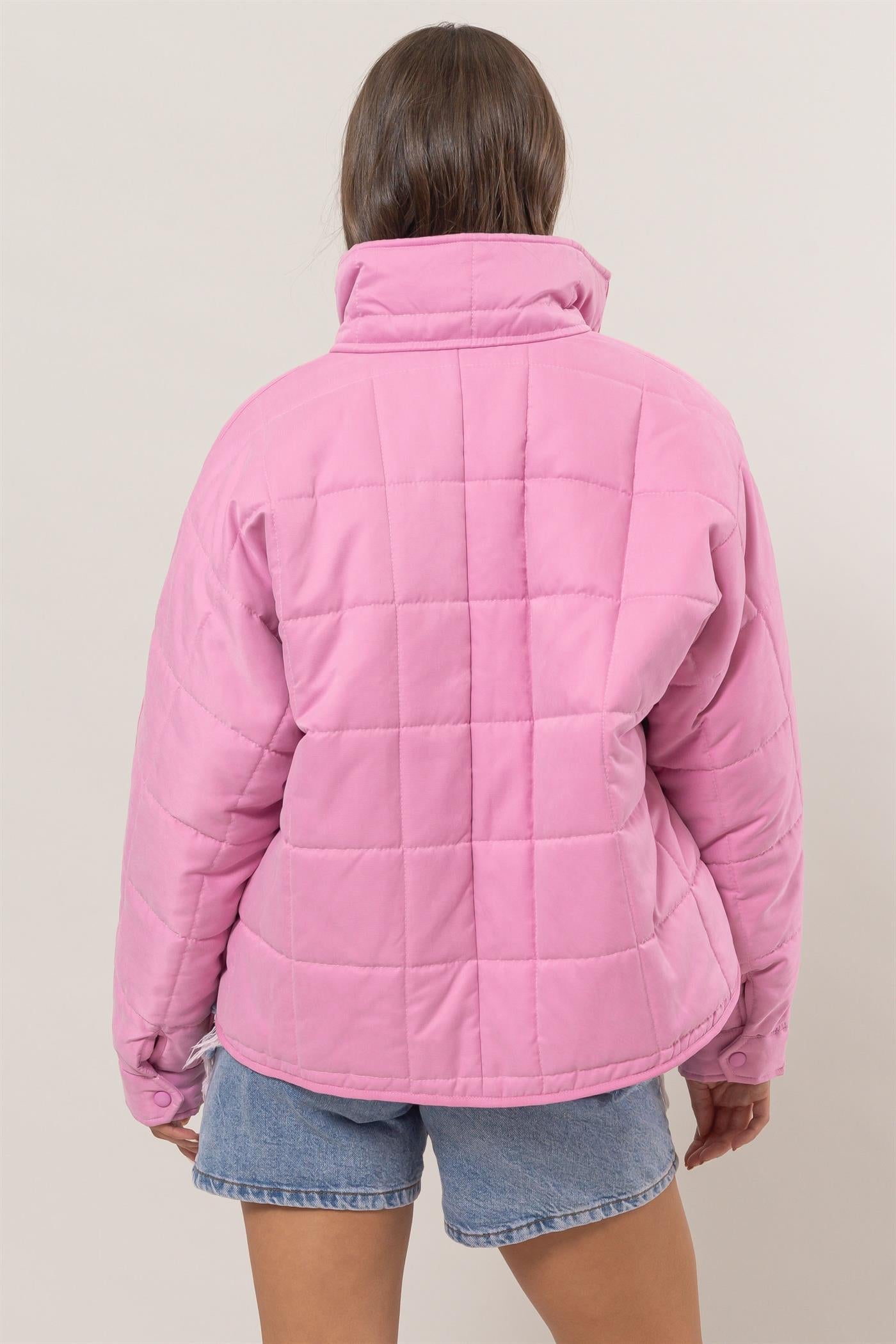 Holly Quilted Puffer Jacket-Outerwear-Vixen Collection, Day Spa and Women's Boutique Located in Seattle, Washington