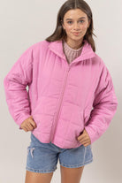 Holly Quilted Puffer Jacket-Jackets-Vixen Collection, Day Spa and Women's Boutique Located in Seattle, Washington