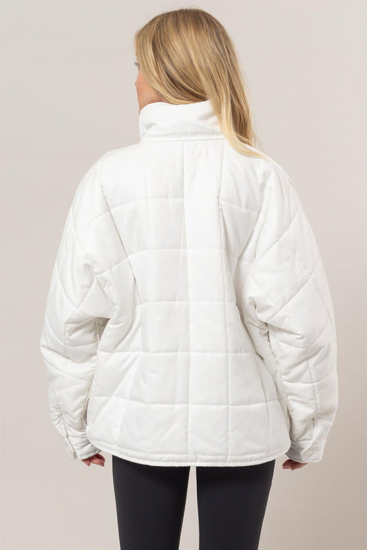 Holly Quilted Puffer Jacket-Outerwear-Vixen Collection, Day Spa and Women's Boutique Located in Seattle, Washington