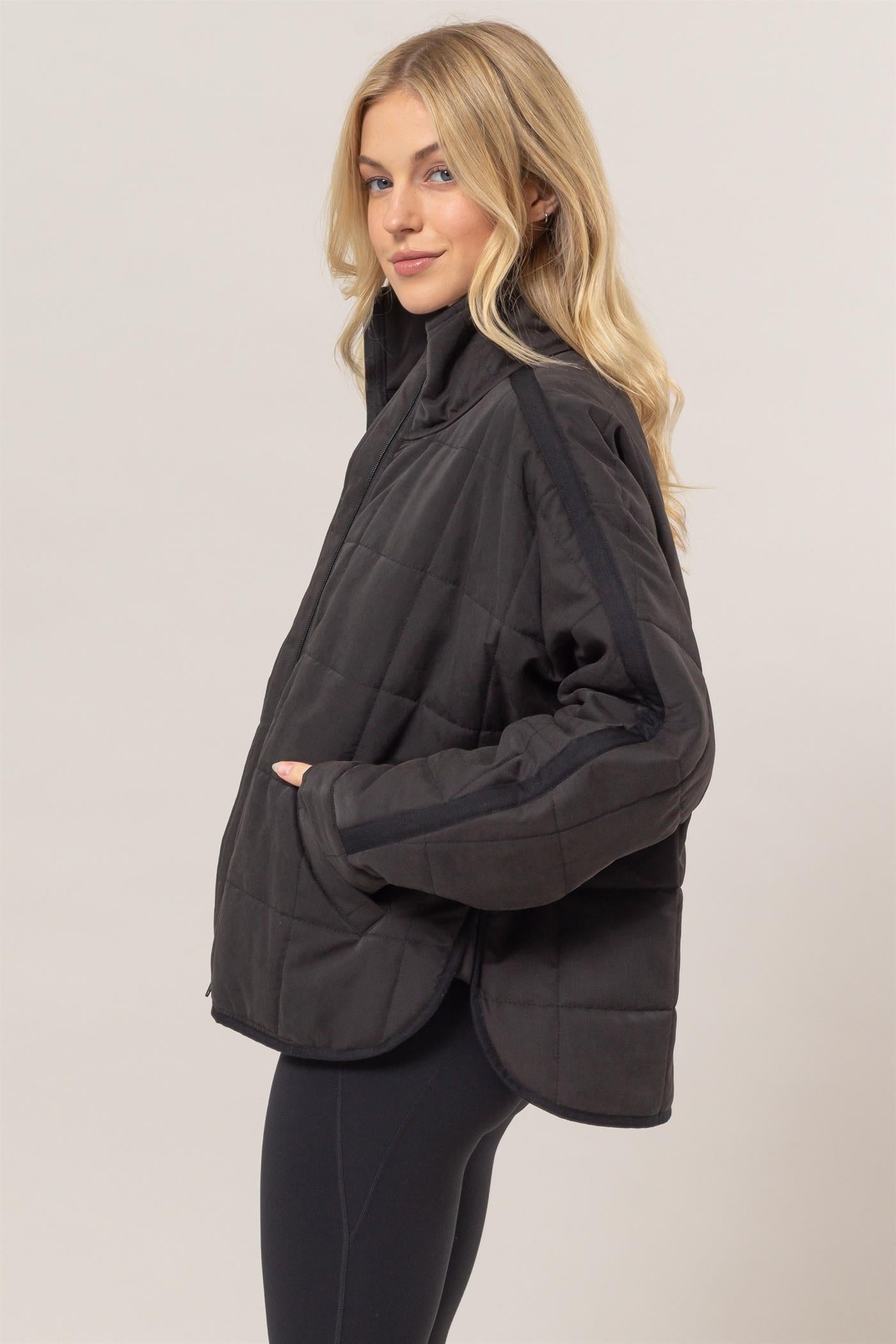 Holly Quilted Puffer Jacket-Outerwear-Vixen Collection, Day Spa and Women's Boutique Located in Seattle, Washington