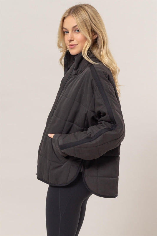 Holly Quilted Puffer Jacket-Outerwear-Vixen Collection, Day Spa and Women's Boutique Located in Seattle, Washington