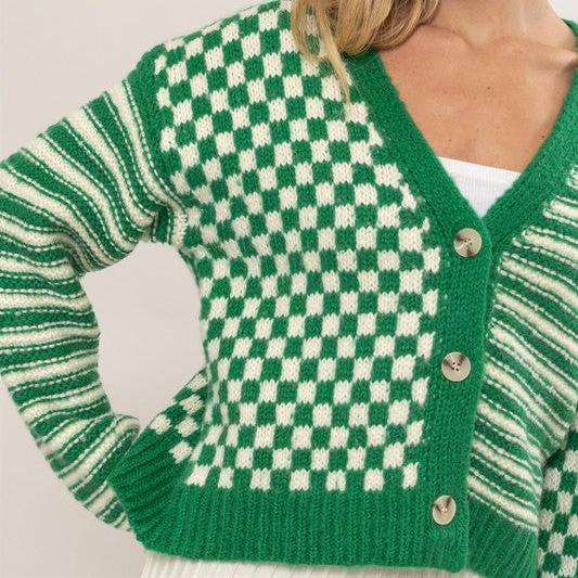 Sweet Side Button Down Cardigan-Sweaters-Vixen Collection, Day Spa and Women's Boutique Located in Seattle, Washington