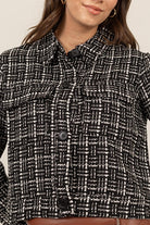 Windsor Classic Tweed Jacket-Jackets-Vixen Collection, Day Spa and Women's Boutique Located in Seattle, Washington