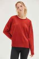 Warm Stride Ribbed Pullover-Sweaters-Vixen Collection, Day Spa and Women's Boutique Located in Seattle, Washington