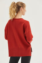 Warm Stride Ribbed Pullover-Sweaters-Vixen Collection, Day Spa and Women's Boutique Located in Seattle, Washington