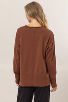 Warm Stride Ribbed Pullover-Sweaters-Vixen Collection, Day Spa and Women's Boutique Located in Seattle, Washington