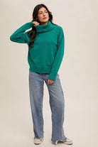 Oh So Soft Turtle Neck-Sweaters-Vixen Collection, Day Spa and Women's Boutique Located in Seattle, Washington