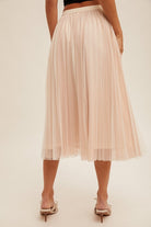 Ballerina Midi Skirt-Skirts-Vixen Collection, Day Spa and Women's Boutique Located in Seattle, Washington