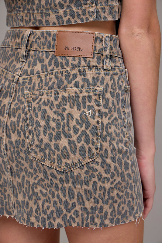 Peyton High Rise Mini Skirt-Skirts-Vixen Collection, Day Spa and Women's Boutique Located in Seattle, Washington