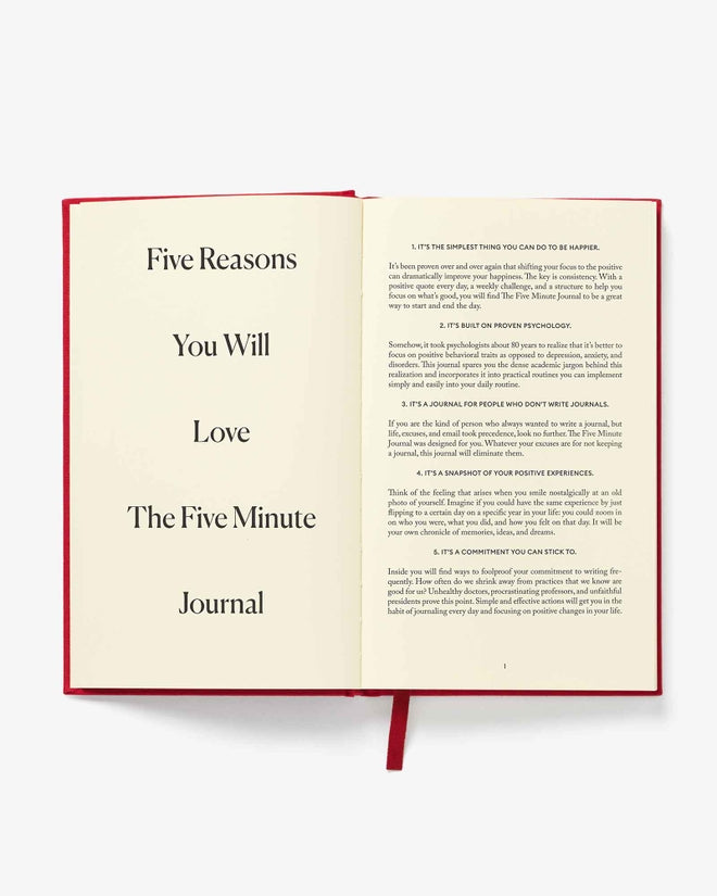 The Five Minute Journal-Stationery-Vixen Collection, Day Spa and Women's Boutique Located in Seattle, Washington
