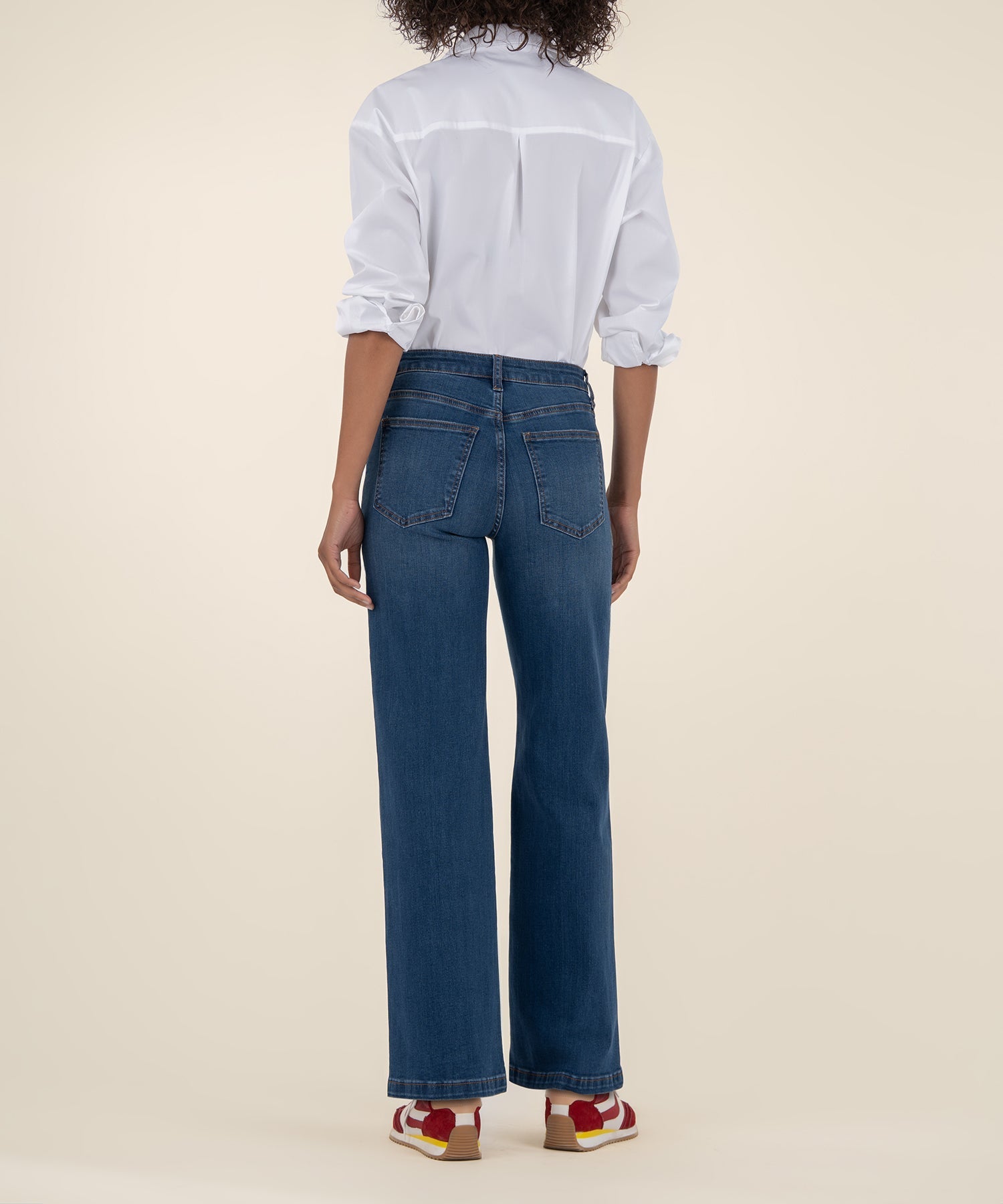 KUT Jean High Rise Wide Pant-Denim-Vixen Collection, Day Spa and Women's Boutique Located in Seattle, Washington