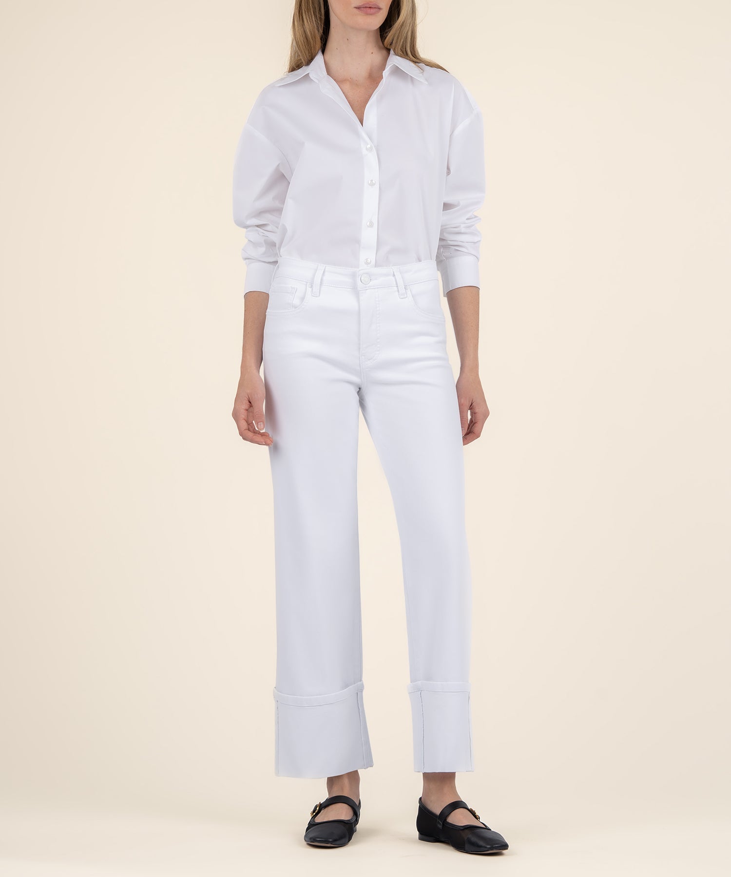 KUT Charlotte High Rise Wide Leg Jeans-Denim-Vixen Collection, Day Spa and Women's Boutique Located in Seattle, Washington