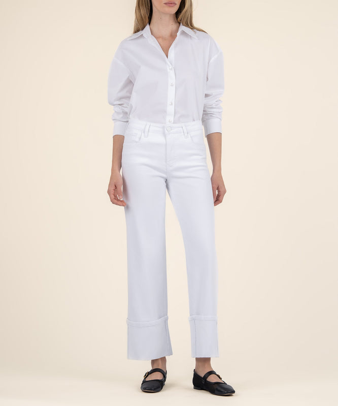 KUT Charlotte High Rise Wide Leg Jeans-Denim-Vixen Collection, Day Spa and Women's Boutique Located in Seattle, Washington