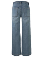 KUT Meg High Rise Wide Leg Patch Pockets Jeans-Denim-Vixen Collection, Day Spa and Women's Boutique Located in Seattle, Washington
