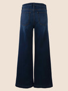 KUT Meg Patch Pocket Dark Wash-Denim-Vixen Collection, Day Spa and Women's Boutique Located in Seattle, Washington