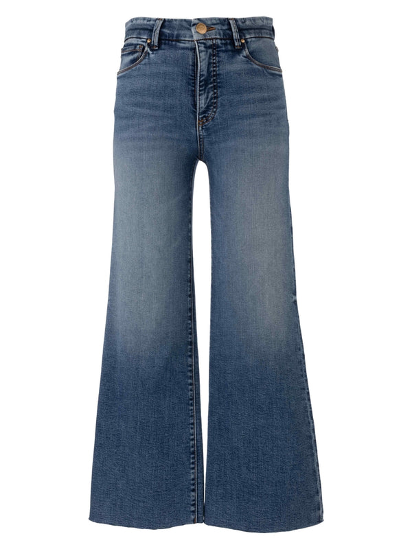 KUT Meg High Rise Fab Ab Wide Leg Jeans-Denim-Vixen Collection, Day Spa and Women's Boutique Located in Seattle, Washington