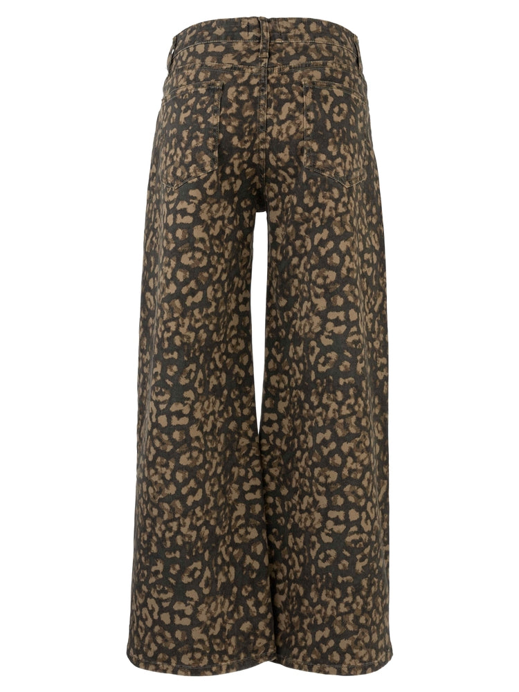 KUT Meg High Rise Leopard-Denim-Vixen Collection, Day Spa and Women's Boutique Located in Seattle, Washington