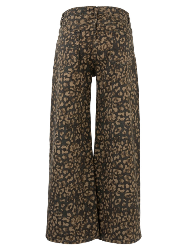 KUT Meg High Rise Leopard-Denim-Vixen Collection, Day Spa and Women's Boutique Located in Seattle, Washington