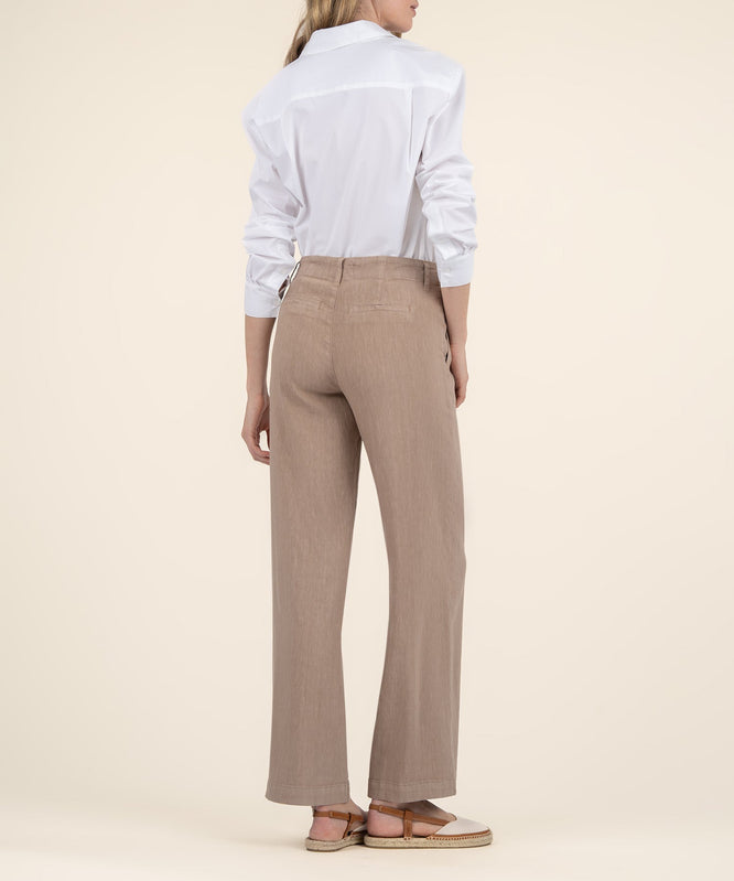 KUT Meg Linen Wide Leg Pants-Pants-Vixen Collection, Day Spa and Women's Boutique Located in Seattle, Washington
