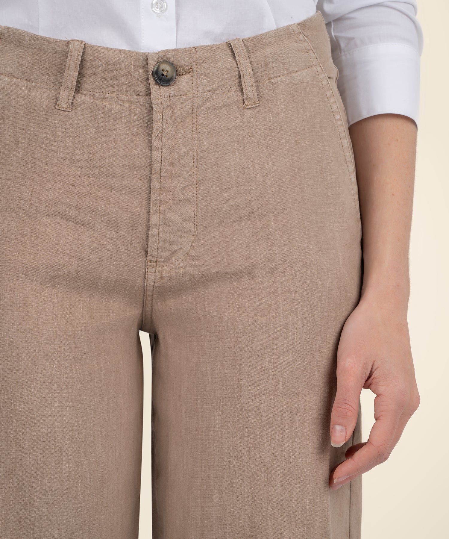 KUT Meg Linen Wide Leg Pants-Pants-Vixen Collection, Day Spa and Women's Boutique Located in Seattle, Washington