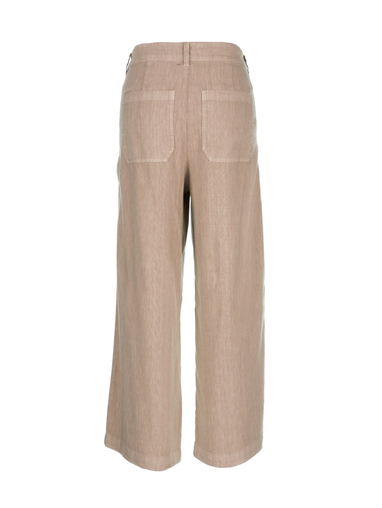 KUT Topaz Linen Wide Leg Pants-Pants-Vixen Collection, Day Spa and Women's Boutique Located in Seattle, Washington