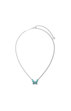 Bianca Butterfly Short Pendant Necklace-Necklaces-Vixen Collection, Day Spa and Women's Boutique Located in Seattle, Washington