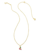 Cherry Short Pendant Necklace-Necklaces-Vixen Collection, Day Spa and Women's Boutique Located in Seattle, Washington