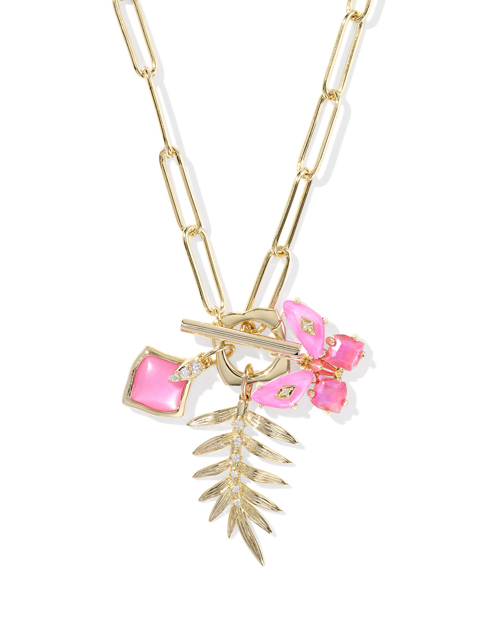 Bianca Butterfly Charm Necklace-Necklaces-Vixen Collection, Day Spa and Women's Boutique Located in Seattle, Washington