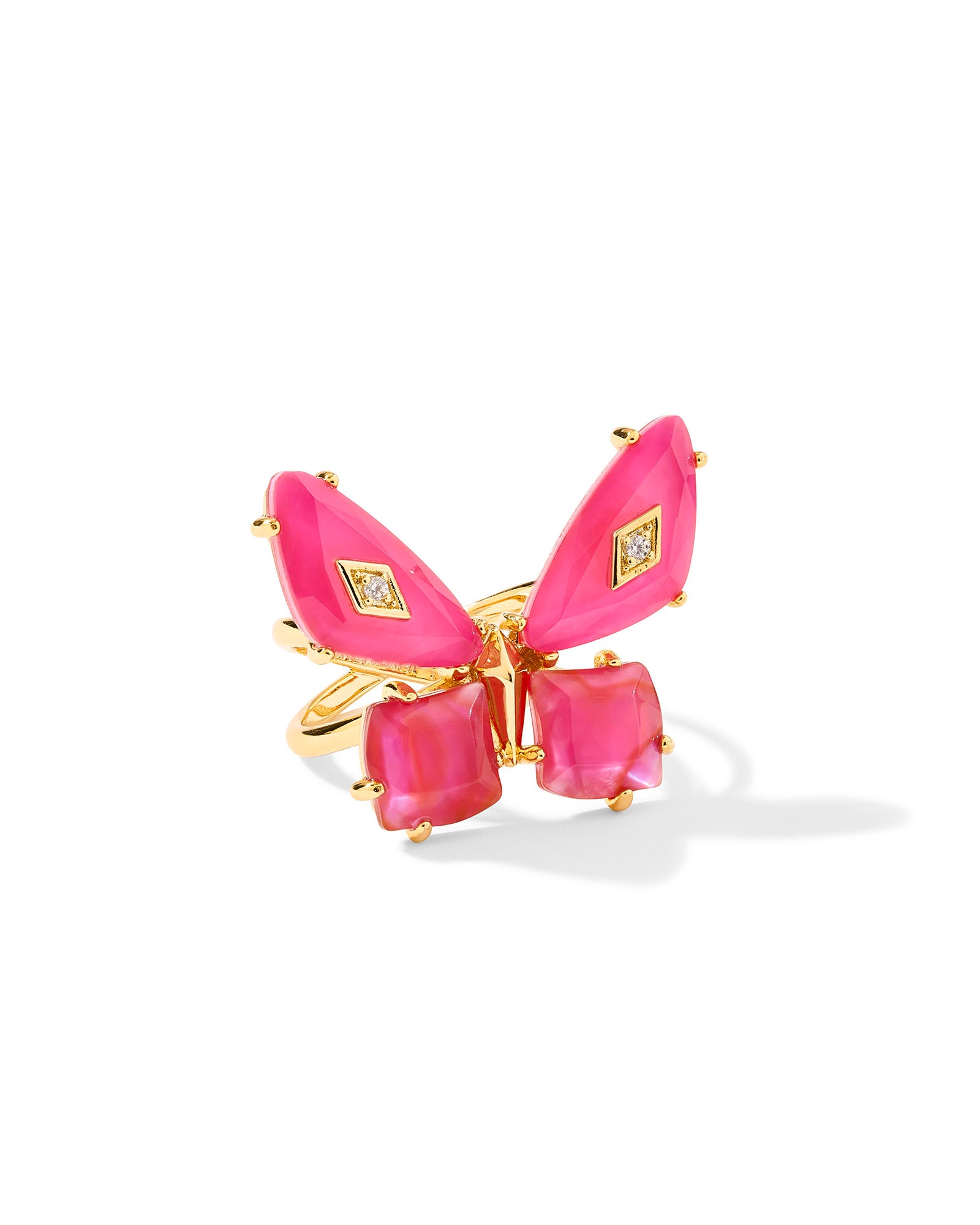 Bianca Butterfly Cocktail Ring-Rings-Vixen Collection, Day Spa and Women's Boutique Located in Seattle, Washington