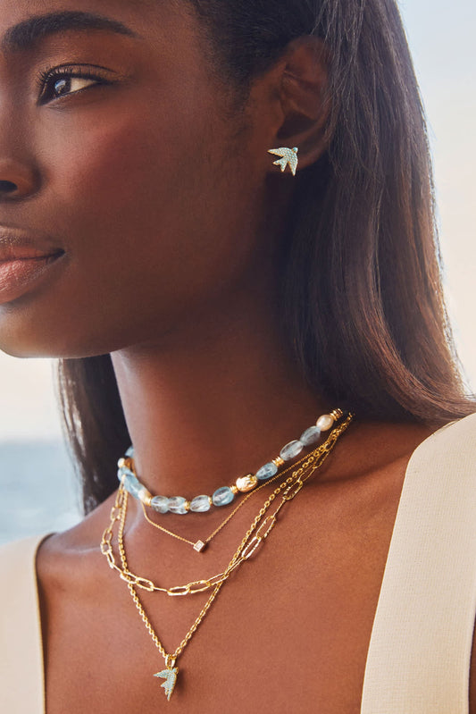 Melody Beaded Strand Necklace-Necklaces-Vixen Collection, Day Spa and Women's Boutique Located in Seattle, Washington