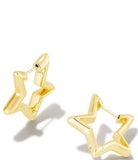 Star Huggies Earrings-Earrings-Vixen Collection, Day Spa and Women's Boutique Located in Seattle, Washington