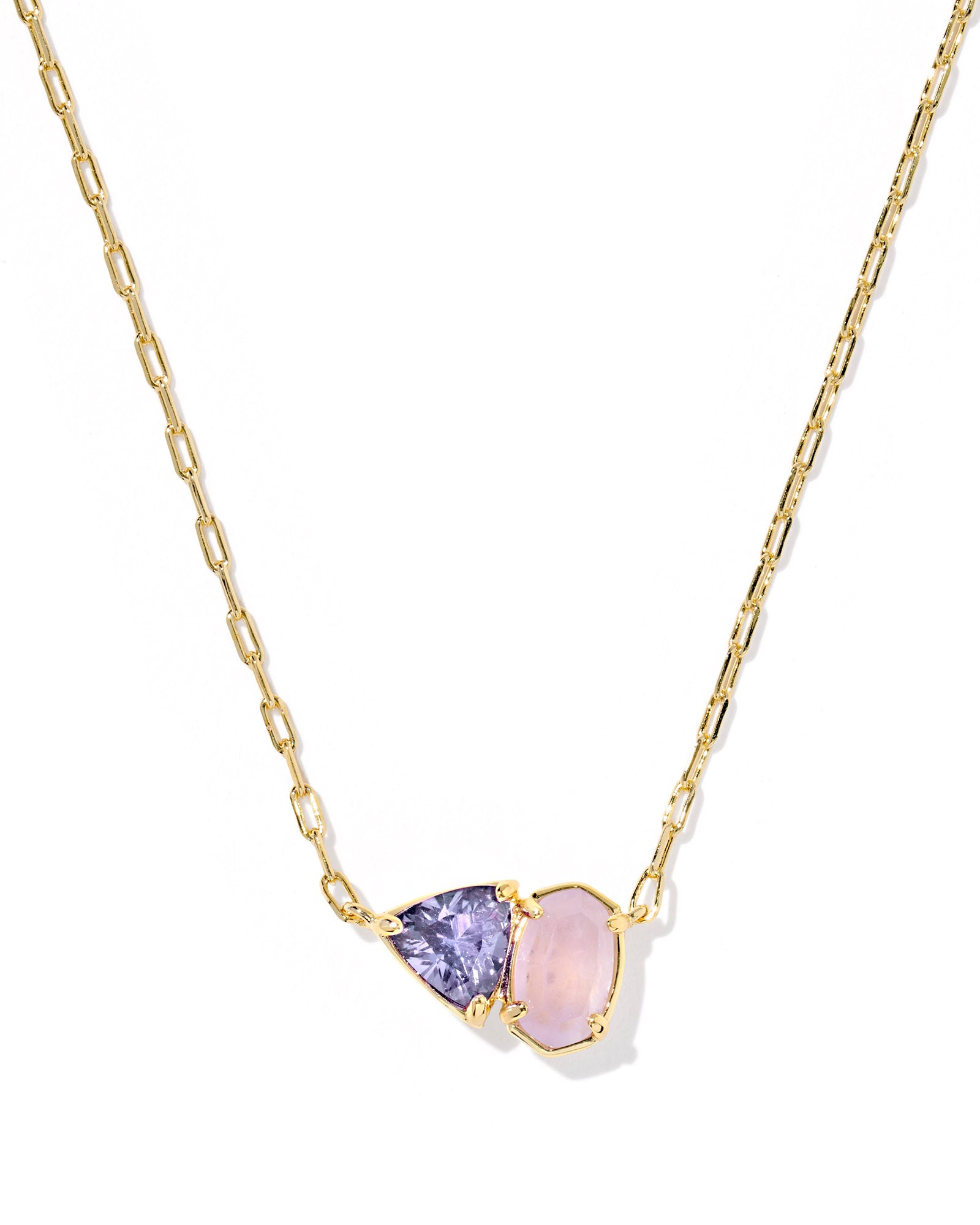 Tatum Short Pendant Necklace-Necklaces-Vixen Collection, Day Spa and Women's Boutique Located in Seattle, Washington