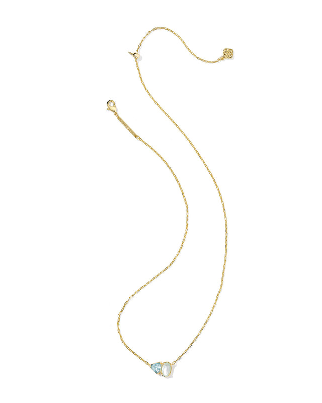 Tatum Short Pendant Necklace-Necklaces-Vixen Collection, Day Spa and Women's Boutique Located in Seattle, Washington