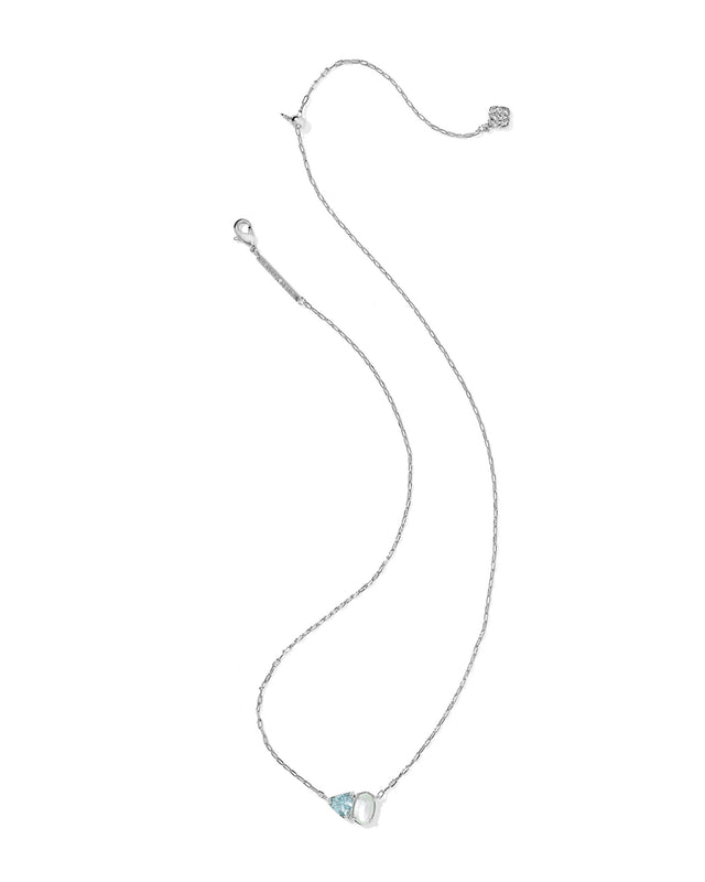 Tatum Short Pendant Necklace-Necklaces-Vixen Collection, Day Spa and Women's Boutique Located in Seattle, Washington