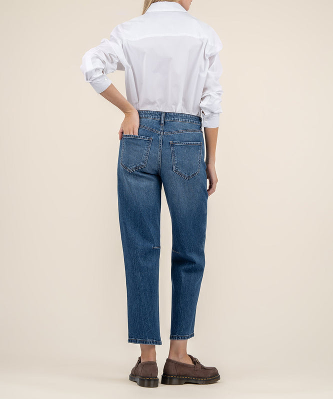 KUT Ashley High Rise Slouchy Barrel Leg-Denim-Vixen Collection, Day Spa and Women's Boutique Located in Seattle, Washington