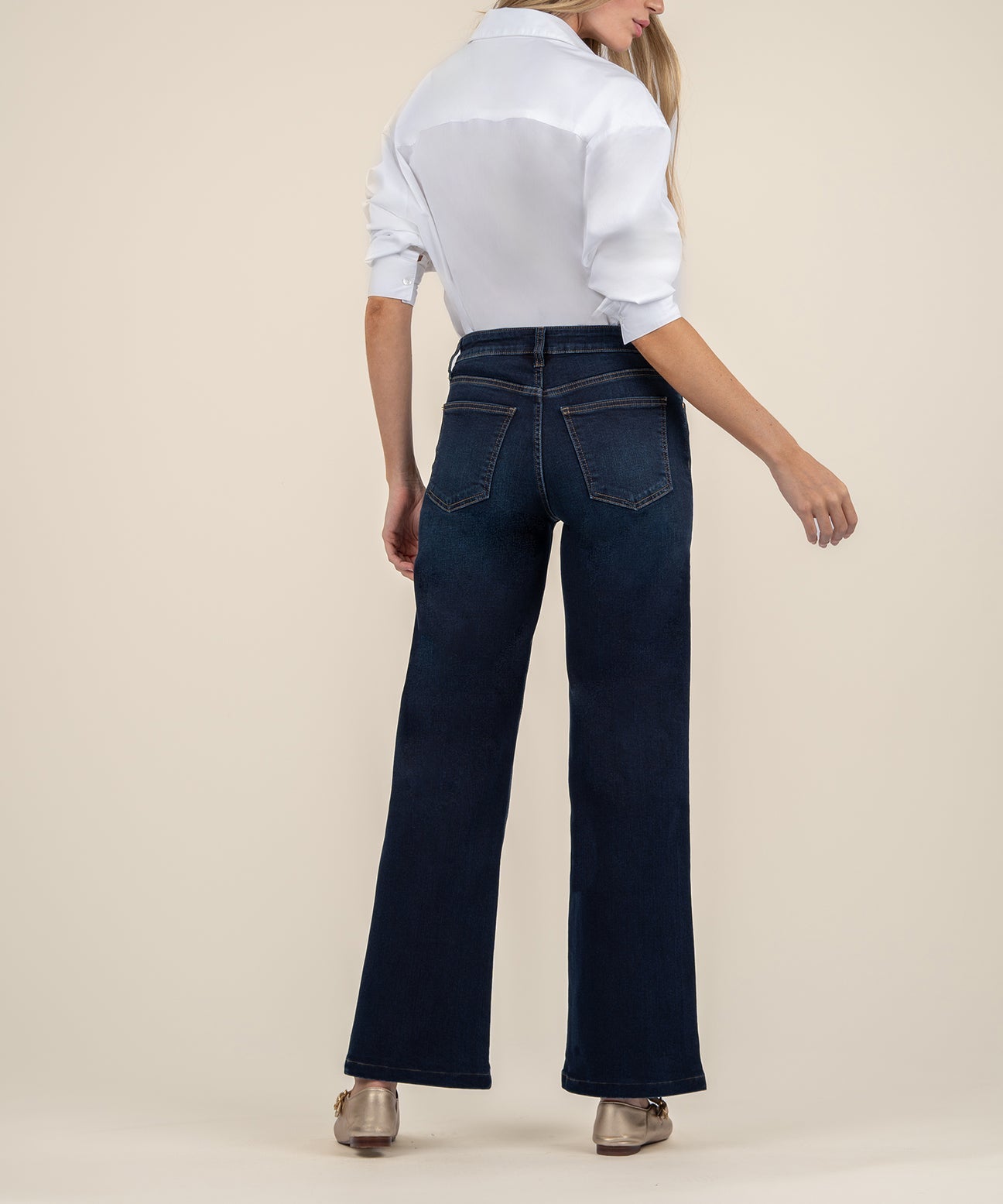 KUT High Rise Wide Leg Clean Hem-Denim-Vixen Collection, Day Spa and Women's Boutique Located in Seattle, Washington