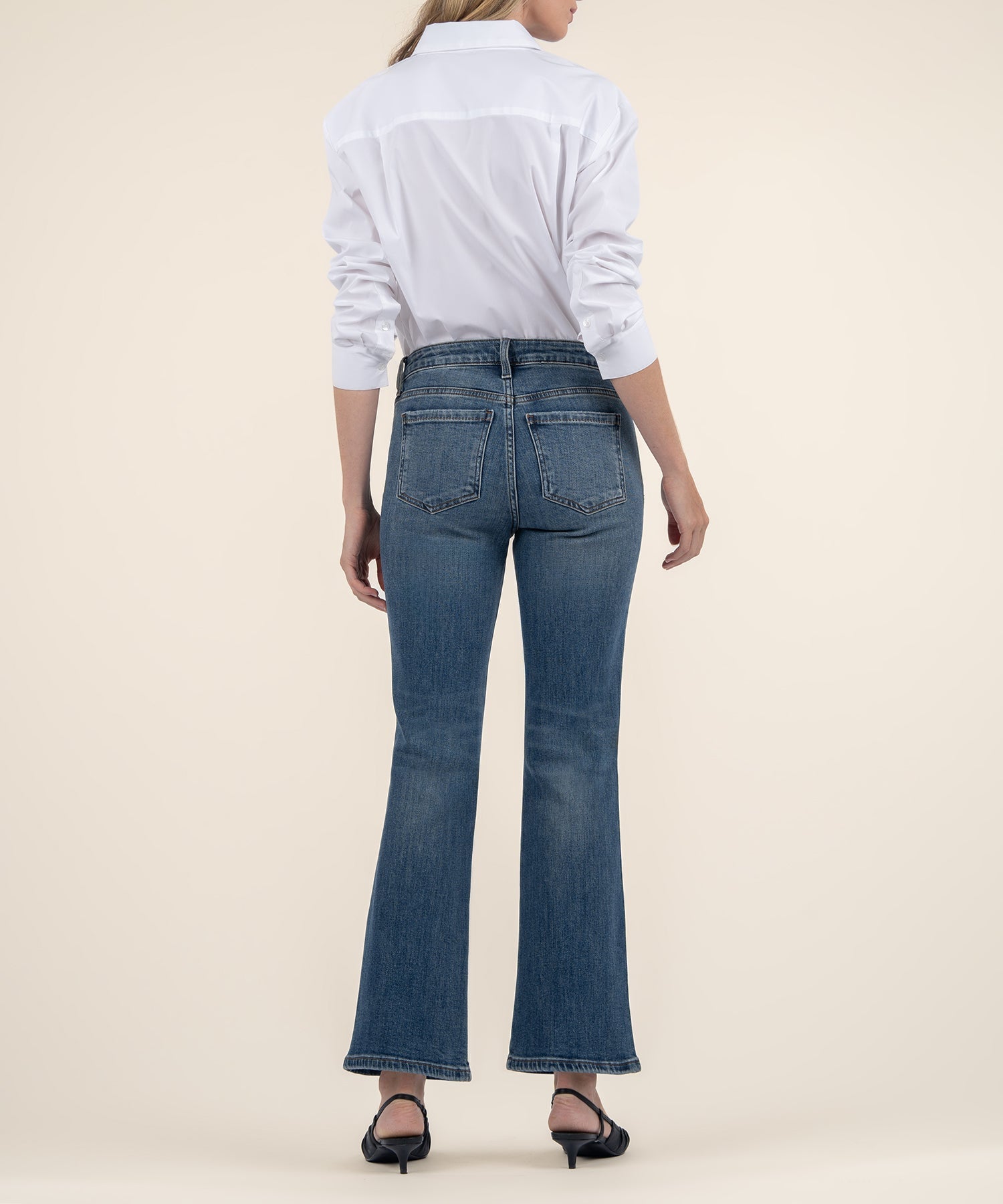 KUT Kelsey Mid Rise Ankle Flare-Denim-Vixen Collection, Day Spa and Women's Boutique Located in Seattle, Washington